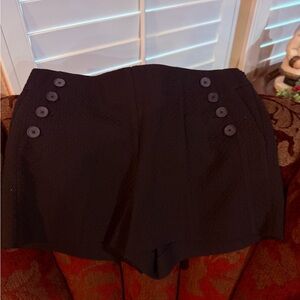 Ann Taylor Black High Waist Women's Shorts